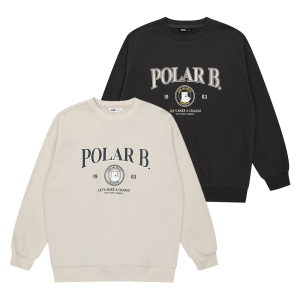 [소이] 남자 가을이월 베어레터링맨투맨티(24F3411)