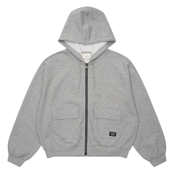 [틴톡] 여자 가을이월 포켓 후드 집업 점퍼(24QT151)