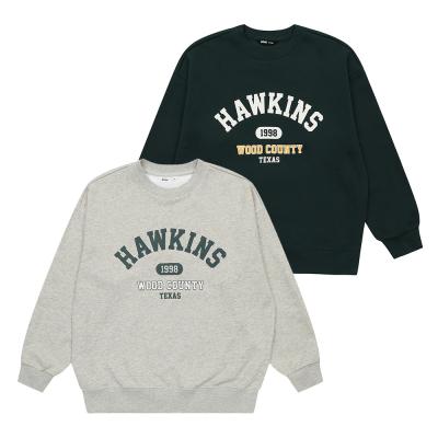 [소이] 남자 겨울이월 빅로고 노기모 맨투맨셋업티(24W0731)