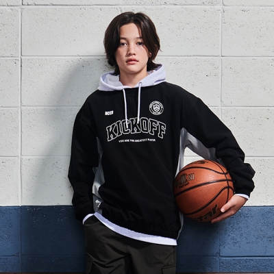 [에꼴리에] 남자 겨울이월 나일론 블록코어 맨투맨티(24D5731)