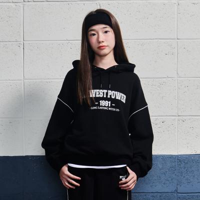 [에꼴리에] 여자 겨울이월 노기모 삥줄포인트 후드티(24D0781)