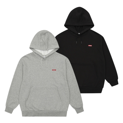 [에꼴리에] 남자 겨울이월 노기모 컬러와펜 후드티(24D0432)