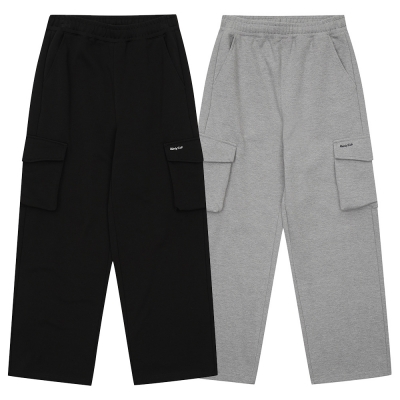 [에꼴리에] 여자 겨울이월 분또기모 와이드카고바지(24D0282)