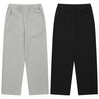 [에꼴리에] 여자 겨울이월 벨로아본딩 세미와이드바지(24D0251)