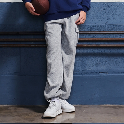 [에꼴리에] 남자 겨울이월 벨로아 본딩 카고조거바지(24D0204)