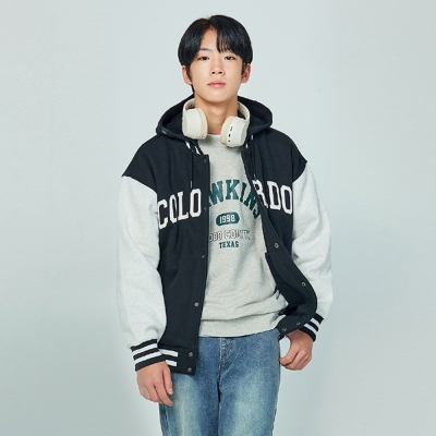 [소이] 남녀공용 겨울이월바시티기모점퍼(24W0131)