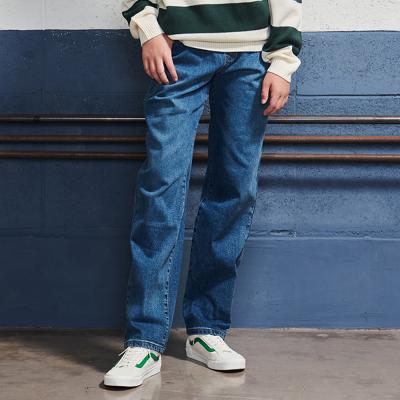 [에꼴리에] 남자 겨울이월 테이퍼드 기모 블루진(24D0206)