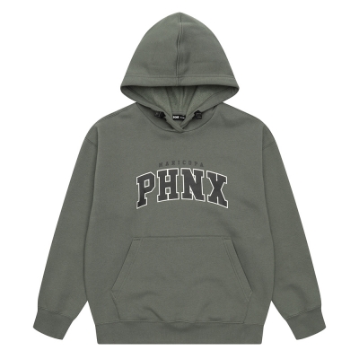 [소이] 남자 겨울이월 카키후드셋업티(24W5701)