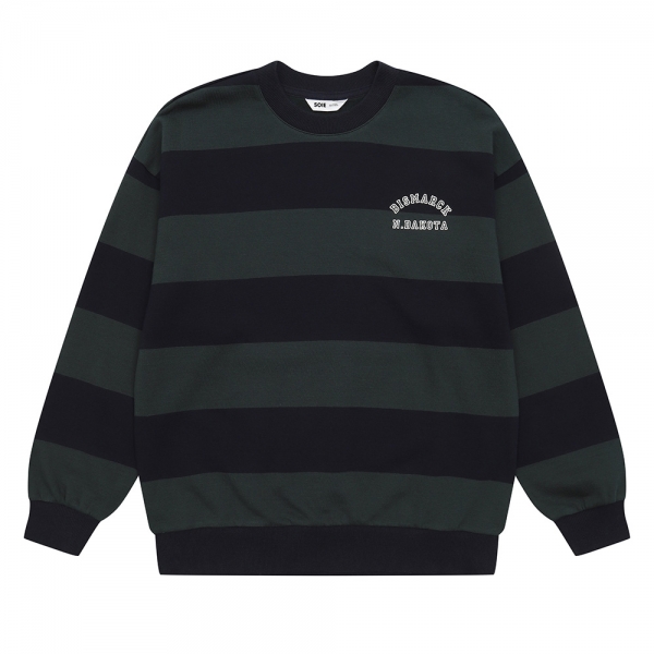 [소이] 남자 겨울이월 캐주얼스트라이프맨투맨티(24W0441)