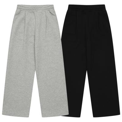 [소이] 여자 겨울이월 원턱와이드 노기모 바지(24W0291)