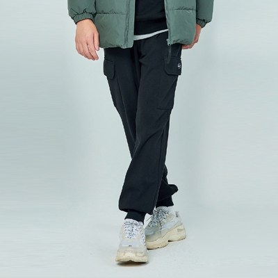 [소이] 남자 겨울이월 카고조거벨로아본딩바지(24W0202)