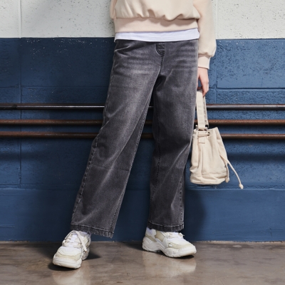 [에꼴리에] 여자 겨울이월 스트레이트 본딩 그레이진(24D1262)