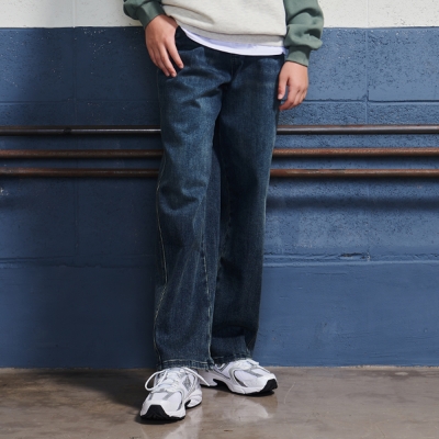 [에꼴리에] 남자 겨울이월 스트레이트 커브드 워싱진(24D1206)