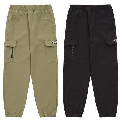 [에꼴리에] 남자 겨울이월 나일론 본딩 언발 카고조거바지(24D1204)