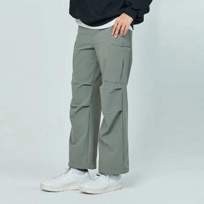 [소이] 여자 겨울이월 카고파라슈트 나일론본딩바지(24W1255)