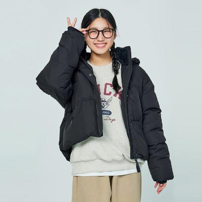 [소이] 여자 겨울이월 블랙푸퍼다운점퍼(24W1152)