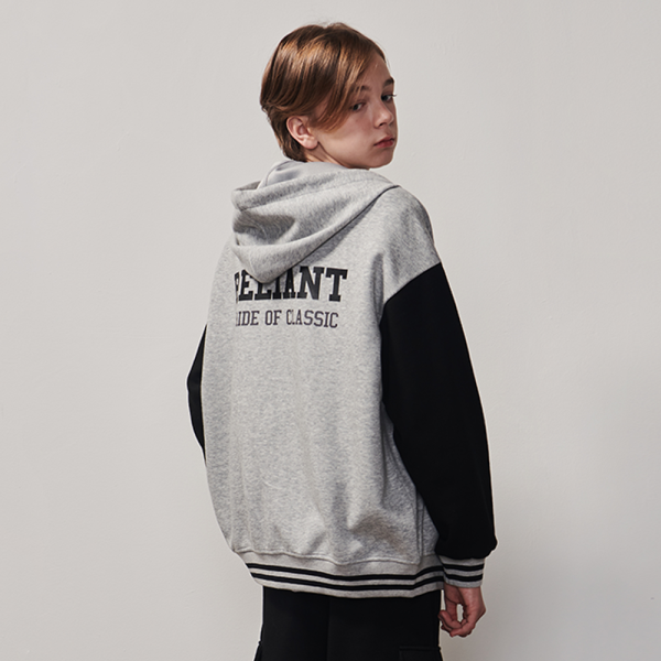 [에꼴리에] 남녀공용 가을이월 캐주얼후드 야구점퍼(25A0102)