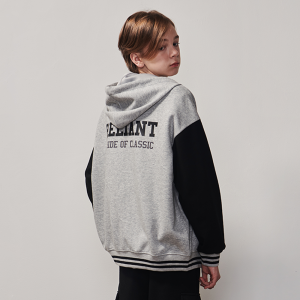 [에꼴리에] 남녀공용 가을이월 캐주얼후드 야구점퍼(25A0102)