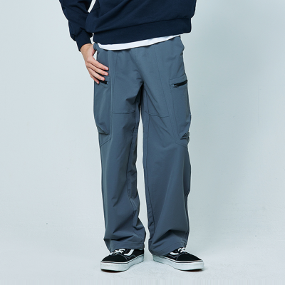 [소이] 남자 봄이월 카고세미와이드나일론스판바지(25S5202)