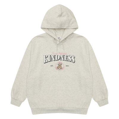 [소이] 여자 봄이월 오트밀후드티(25S0459)