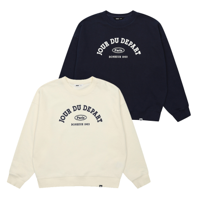 [소이] 여자 봄이월 캐주얼맨투맨티(25S0455)