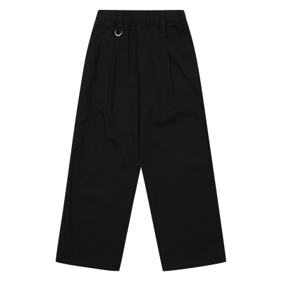 [소이] 여자 봄이월 원턱와이드밴딩면바지(25S0257)