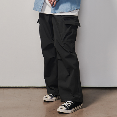 [에꼴리에] 여자 가을이월 스트링 입체카고 파라슈트바지(25A1251)