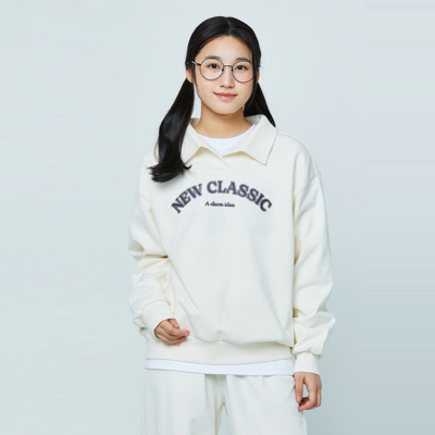 [소이] 여자 봄이월 레터링카라바이오맨투맨티(25S5454)