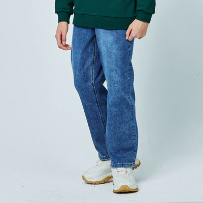 [소이] 남자 봄이월 스트레이트다크블루진(25S1204)