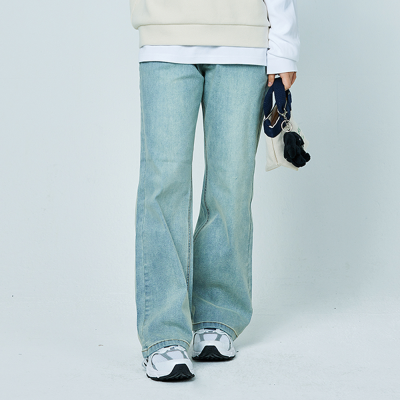 [소이] 여자 가을이월 부츠컷블루진(25S0259)