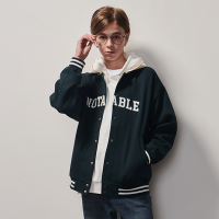 [에꼴리에] 남녀공용 가을이월 그린바시티점퍼(25A0104)