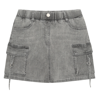 [소이] 여자 여름이월 카고그레이데님스커트(25M5882)