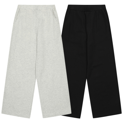 [소이] 여자 여름이월 와이드울니트특양면바지(25M0285)