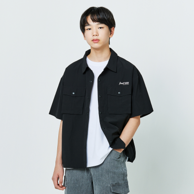 [소이] 남자 여름이월 5부나일론쿨셔츠(25M5302)