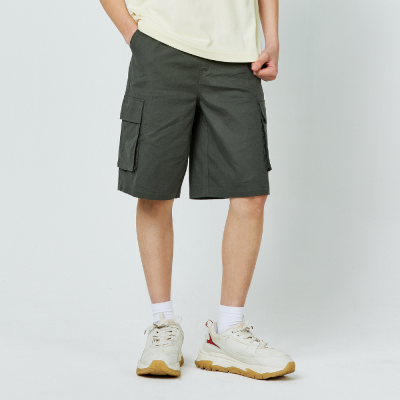 [소이] 남자 여름이월 5.5부버뮤다면바지(25M0204)