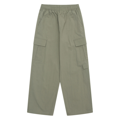 [에꼴리에] 남녀공용 여름이월 와이드 스트링카고바지(25B5203)