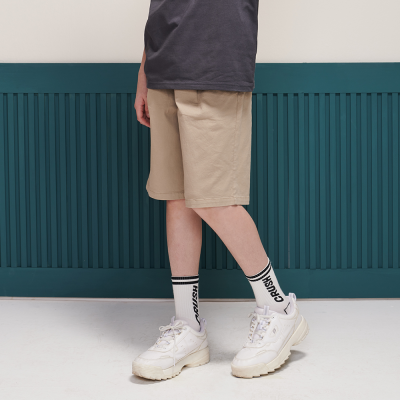 [에꼴리에] 남자 여름이월  5.5부 면스판 버뮤다바지(25B0208)