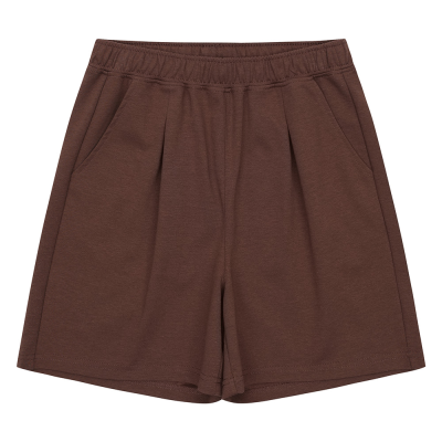 [에꼴리에] 여자 여름이월 4.5부 브라운 앞주름바지(25B3762)