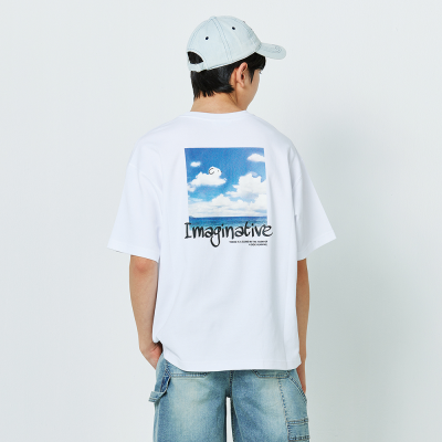 [소이] 남자 여름이월 5부 스카이쿨양면티(25M5413)