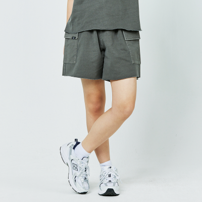 [소이] 여자 여름이월 4부 카고 피그먼트 셋업바지(25M1760)