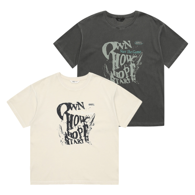 [소이] 남자 여름이월 5부 빈티지 피그먼트티(25M1416)