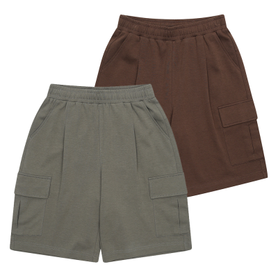 [소이] 남자 여름이월 5부 레트로 카고바지(25M1207)