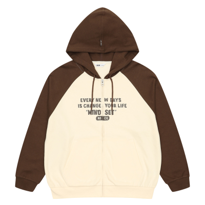 [소이] 여자 가을신상 래글런후드집업셋업점퍼(25F0751)