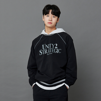 [소이] 남자 가을신상 블랙래글런나일론티(25F0432)