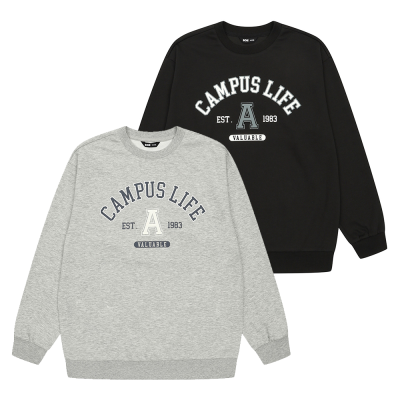 [소이] 남자 가을신상 특양면쿠션지맨투맨티(25F0403)