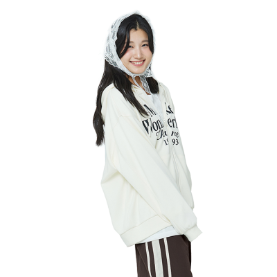 [소이] 여자 가을신상 레터링쮸리합포집업점퍼(25F0151)