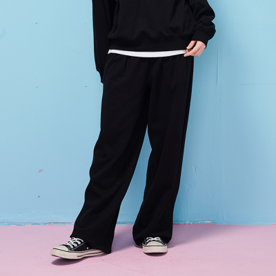 [에꼴리에] 여자 가을신상 투턱와이드 셋업바지(25C0752)