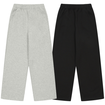 [에꼴리에] 여자 봄이월 특양면 밴딩 와이드 바지(25C0251)