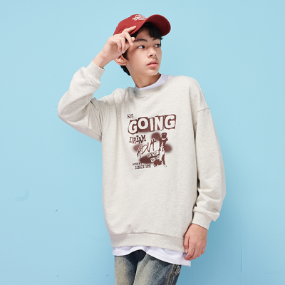 [에꼴리에] 남자 가을신상 힙무드 프린팅 맨투맨티(25C1402)