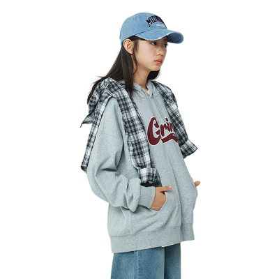 [소이] 여자 봄이월 멜란지루즈핏후드티(25F5455)